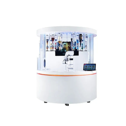 Smart bartender robot arm, automatic cocktail robot for bars