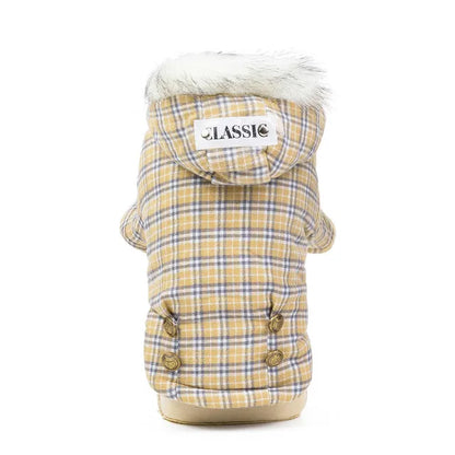 Dog winter coat, thick and warm material, for small and medium-sized dogs