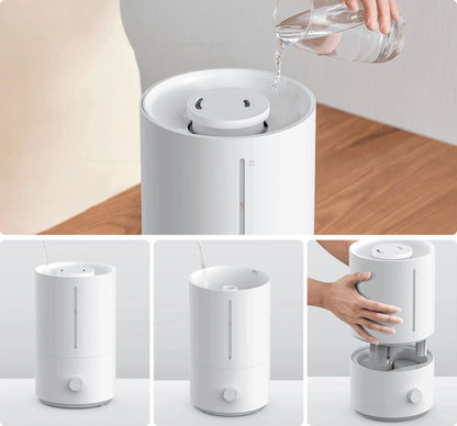 Xiaomi Mijia Ilmankostutin 2 - 4L Säiliö, 30h Käyttöaika, Hopea-ioniantibakteerinen, Suuriin Huoneisiin
