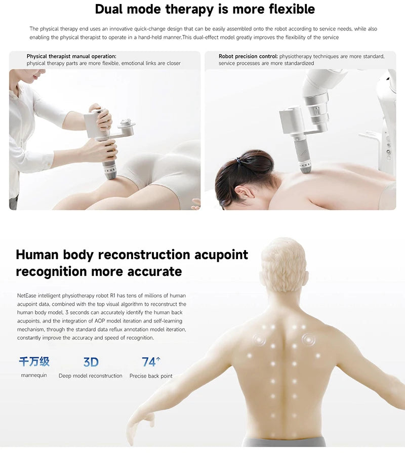 Multifunctional massage robot