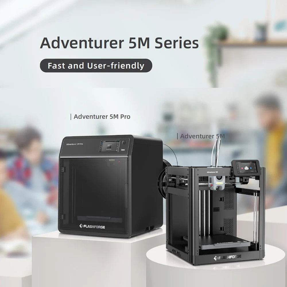 Flashforge Adventurer 5M 3D printer for home and office