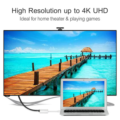 USB-C Hub HDMI 4K Adapteri - 3-in-1 Type-C Muunnin MacBook & Laptop