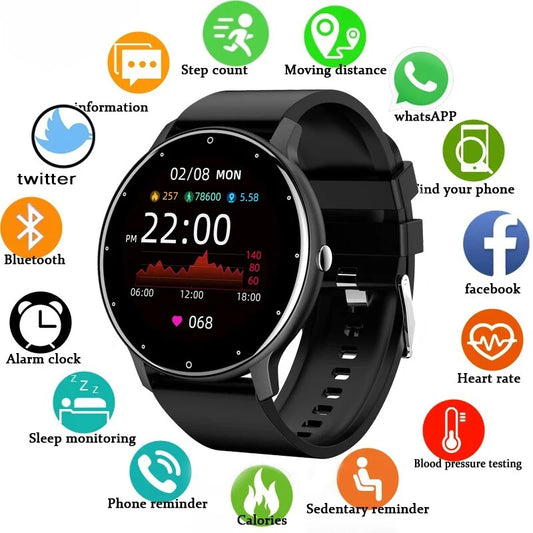 LIGE Smartwatch for women and men for an active lifestyle. New 2025, Popular
