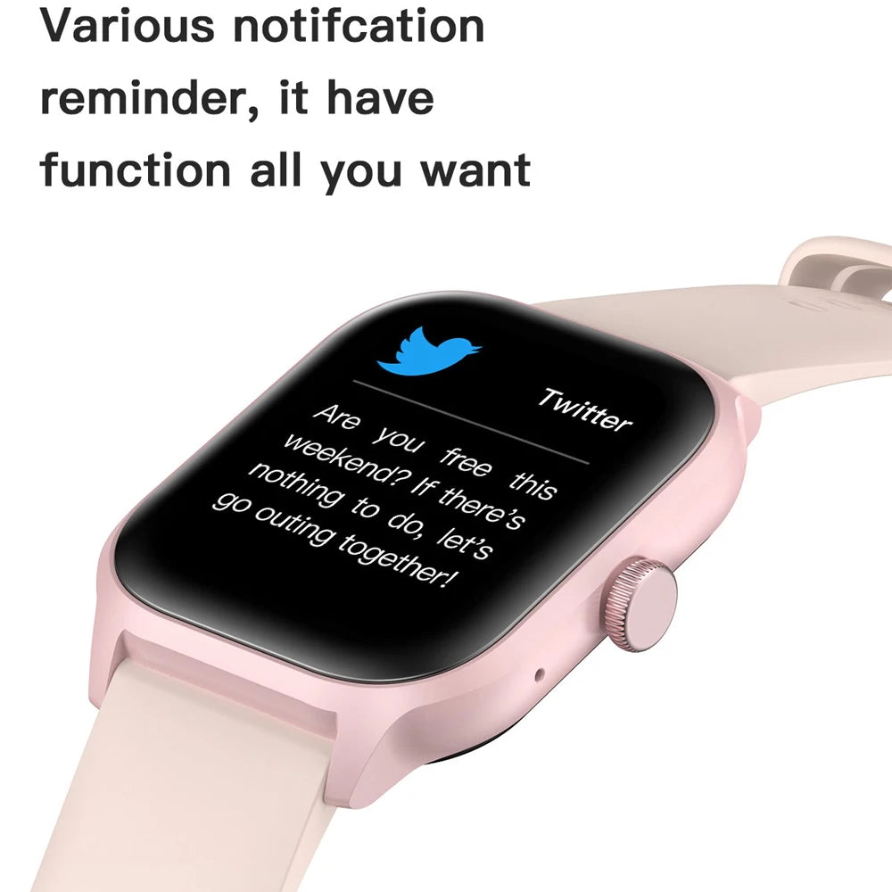 LEMFO LT10 smartwatch, fitness tracker, sports modes