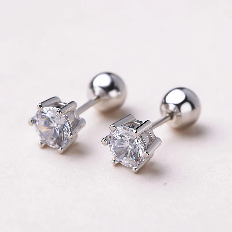 COSFIX Moissanite nappikorvakorut naisille