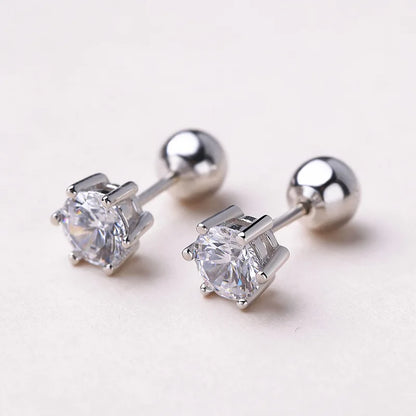 COSFIX Moissanite nappikorvakorut naisille