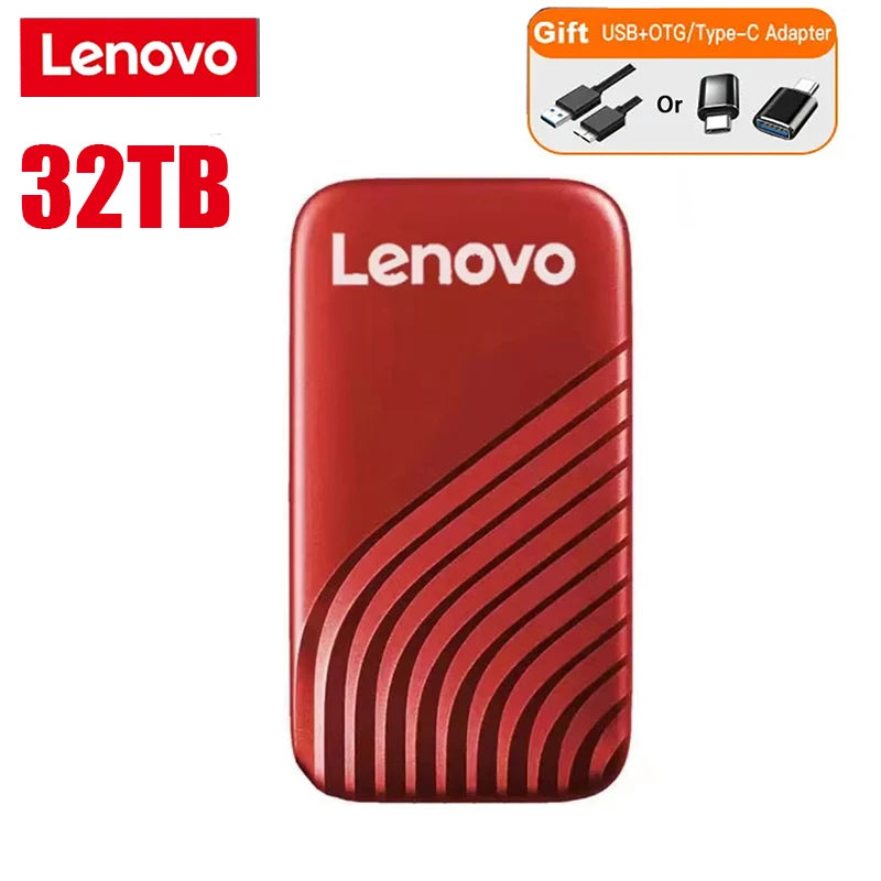 Lenovo Portable SSD Hard Drive 1TB-128TB