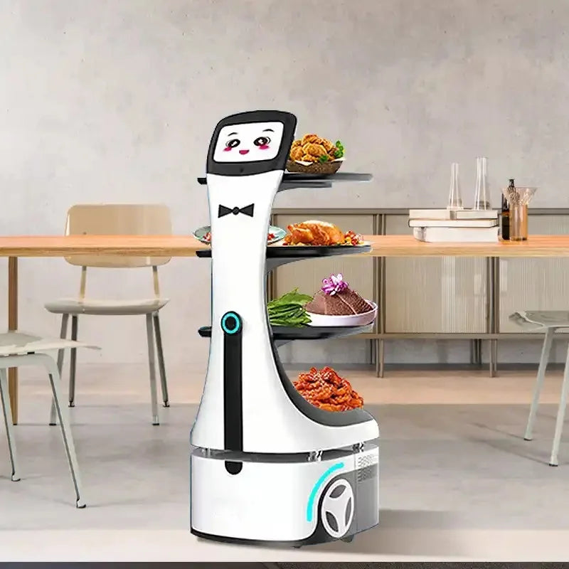 A human-sized intelligent service robot for restaurants