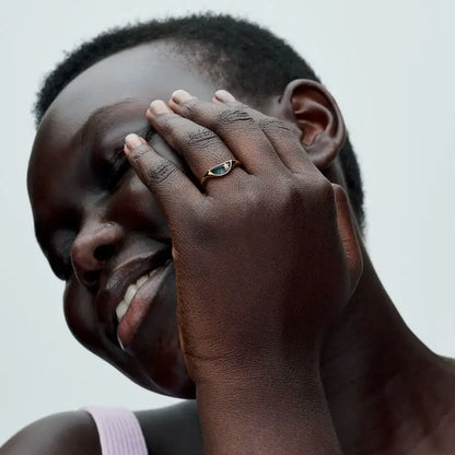 925 Hopeinen tähdenlento sormus, säädettävä, saatavana eri variaatioita