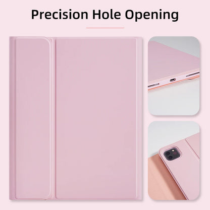 iPad Taustavalaistu Näppäimistökuori – Suojakotelo Pro, Air ja 10.2" malleille