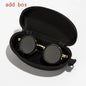 ND9 Polarized Sunglasses, Stepless Filter, Rotating Lens, Retro Style