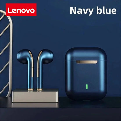 Lenovo J18 TWS Bluetooth-nappikuulokkeet – HiFi Stereo, Vedenkestävät ja Kosketusohjaus