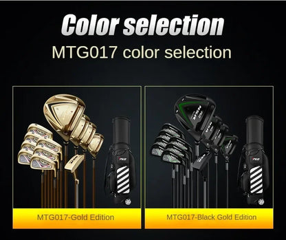 PGM MTG017 golf club set for men, adjustable angle in clubs, titanium alloy