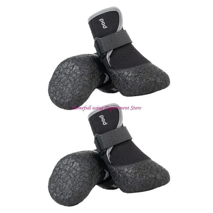 Soft-soled dog shoes 4pcs