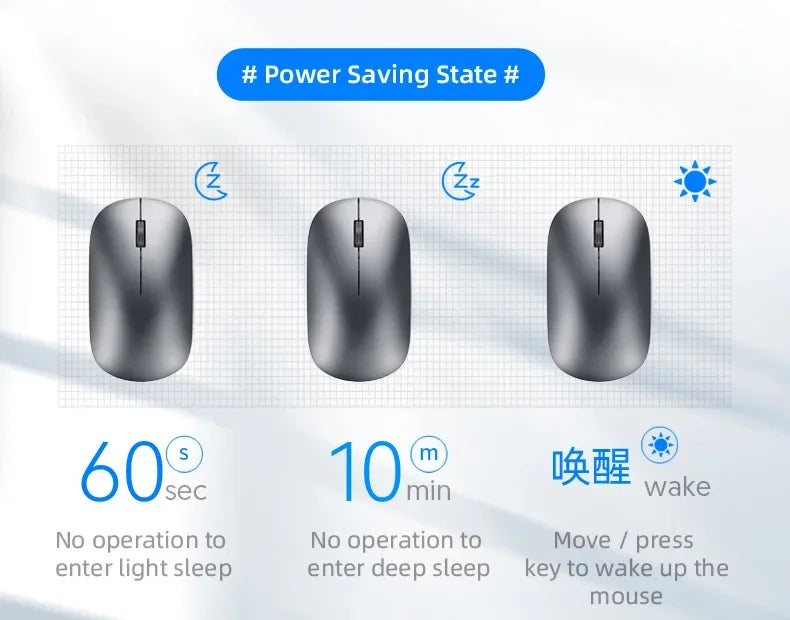 Xiaomi wireless mouse, quiet, ergonomic, rechargeable