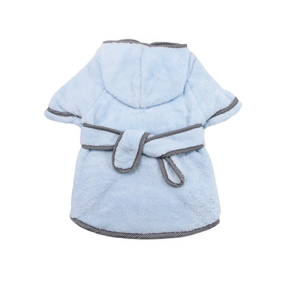 Dog bathrobe, highly absorbent and quick-drying, for small and large dogs
