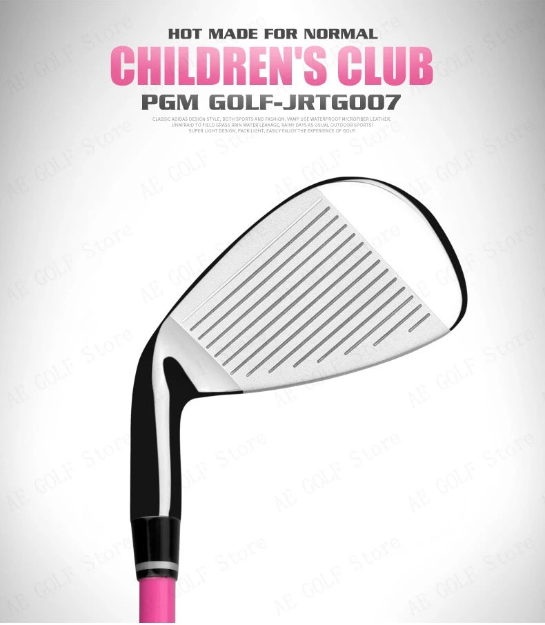 PGM Kids Golf Club Set for ages 3-12, practice set for boys and girls