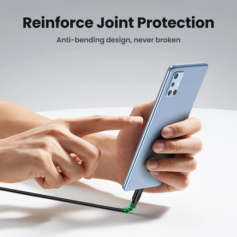 UGREEN 100W USB-C Latauskaapeli – PD 3.0 Pikalataus 5A – iPhone 15, MacBook, iPad Pro – 0.5M