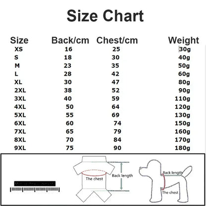 Dog winter hoodie, sporty and warm, for small, medium and large dogs