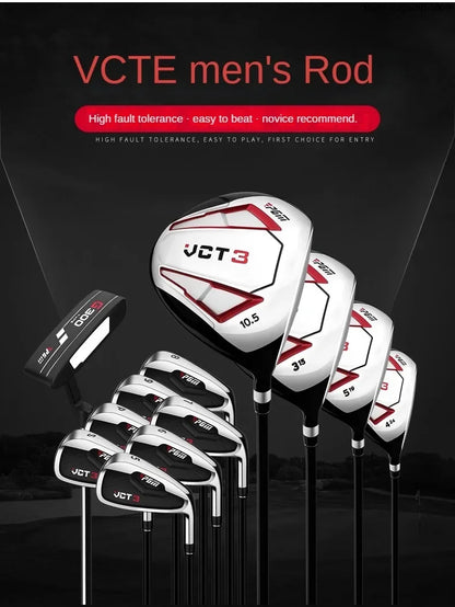 PGM VCT3 Golf Club Set 12 Pieces for Men, Top-Class Set for Beginners