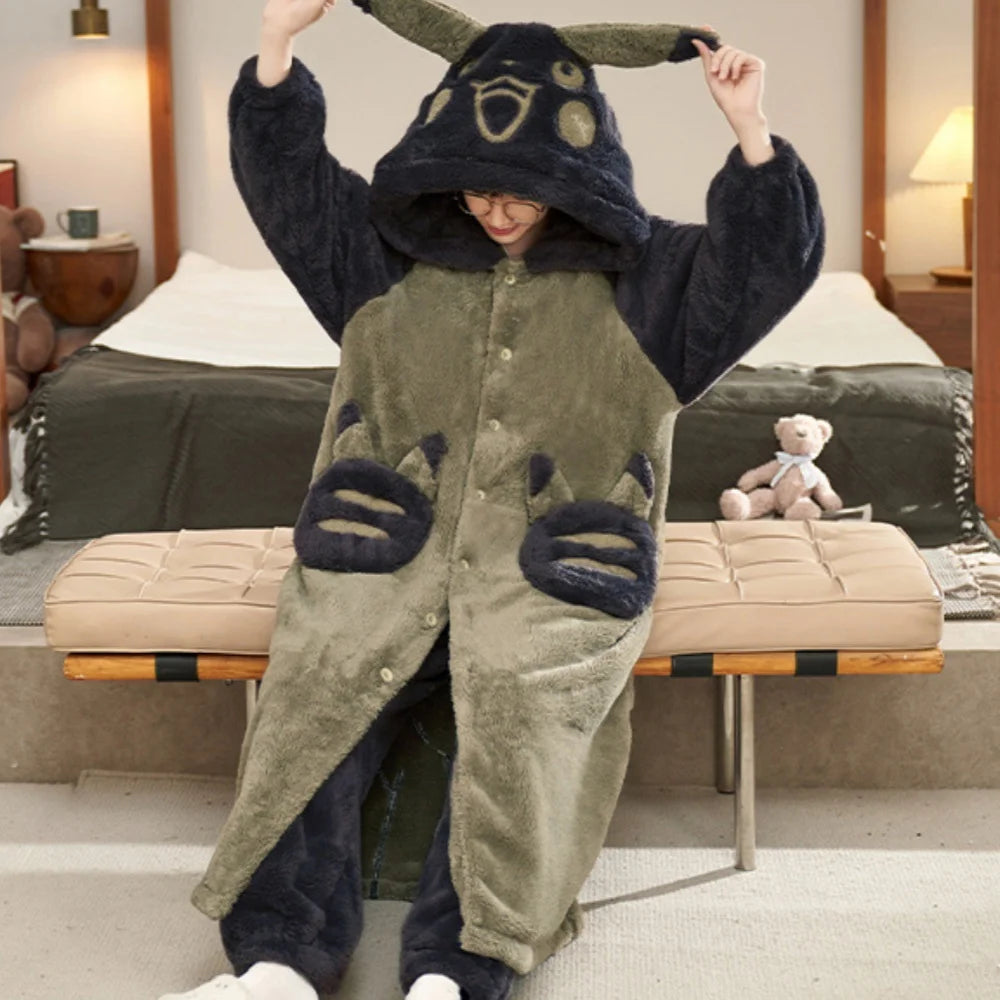 Gengar Pokemon yöasusetti miehille