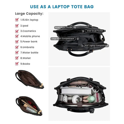 2-in-1 Insulated Lunch Bag for Women, Available in Various Colors