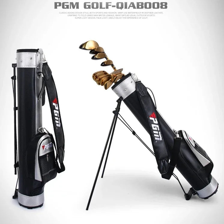 PGM QIAB008 golf bag, lightweight rack bag for 9 clubs, for men and women