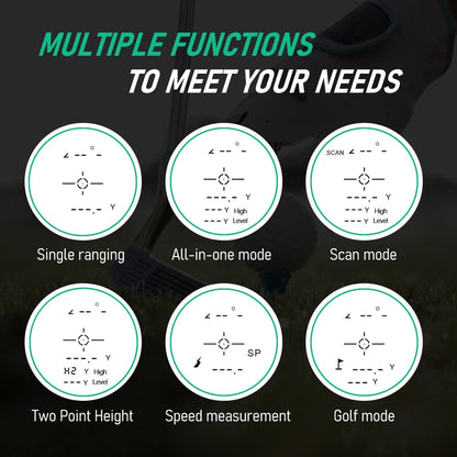 Golf laser -etäisyysmittari 600M/1000Y
