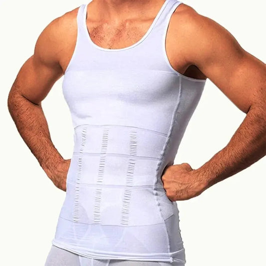 YBFDO Men's Shaping Compression Shirt - Seamless Waist Trainer - Bestseller