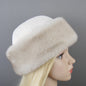 Women's luxury mink fur hat, available in different variations