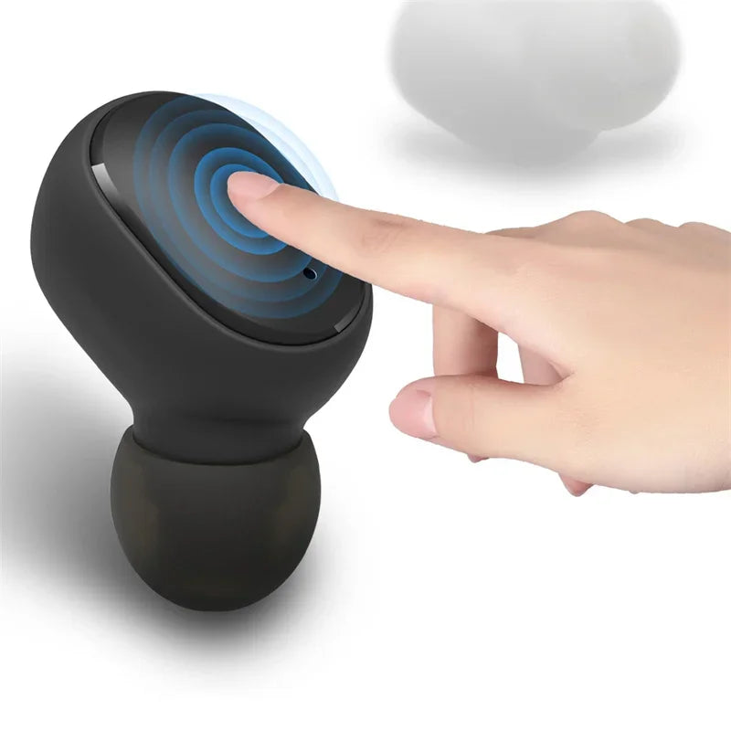 TWS E6S Langattomat Bluetooth-kuulokkeet – LED-näyttö, Melunvaimennus, Mikrofoni – Pinkki