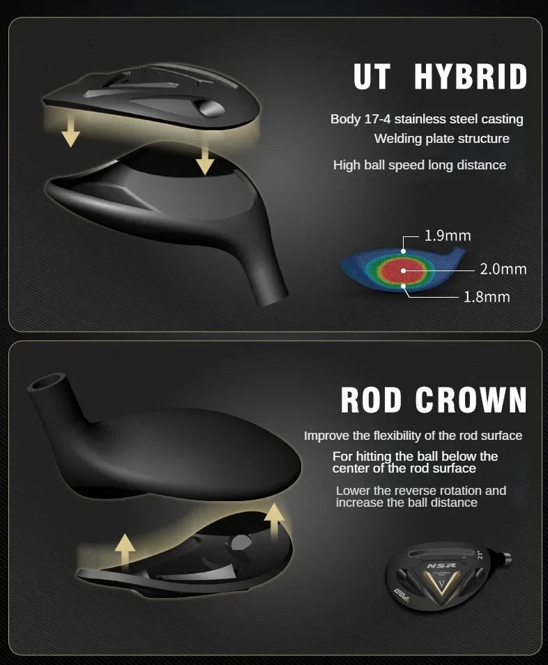 PGM Premium golf club set for men, incl. 12 clubs