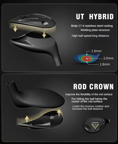 PGM Premium golf club set for men, incl. 12 clubs