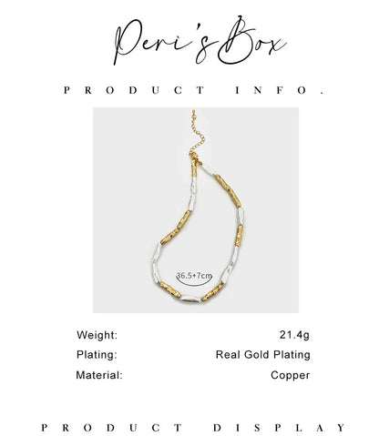 Barokki-helminen kaulakoru naisille