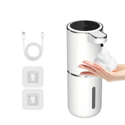 380ML Touchless IPX5 Waterproof 4-Gears Adjustable Foam/Gels Automatic Sense Soap Dispenser Electric Hand Dish Washing Machine