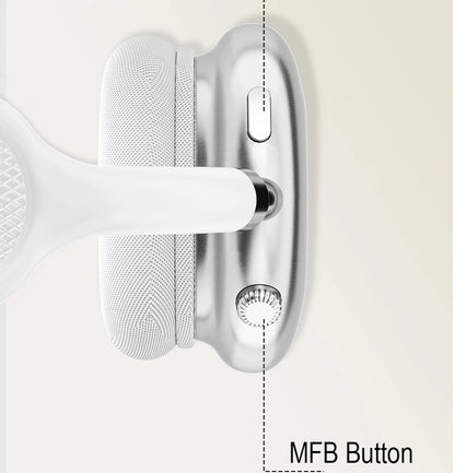 Premium wireless headphones with RGB display, memory card reader