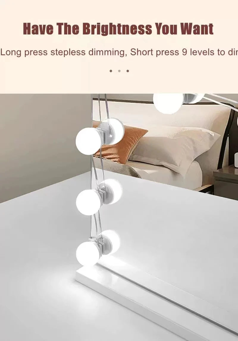 Professional LED light bulbs for makeup mirrors