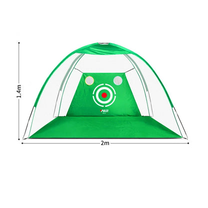 PGM golf practice tent, foldable, for indoor and outdoor use