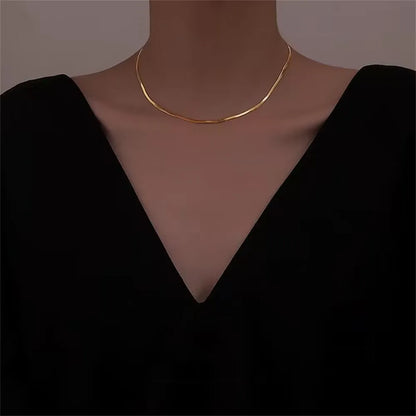 Vintage gold punk necklace for women, available in different variations