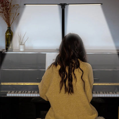 Double-headed LED table lamp, 5 color temperatures, 5 brightness levels