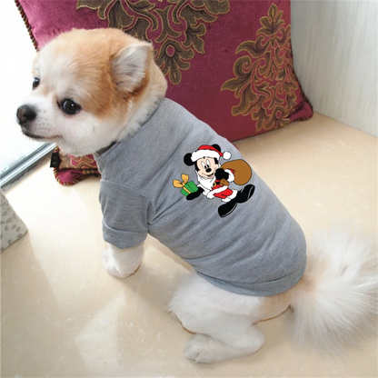Mickey Mouse dog hoodie, for fall and winter