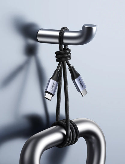 UGREEN 240W USB-C Latauskaapeli – Ultra-nopea PD 3.1 Pikalataus 5A – MacBook, iPad, Xiaomi