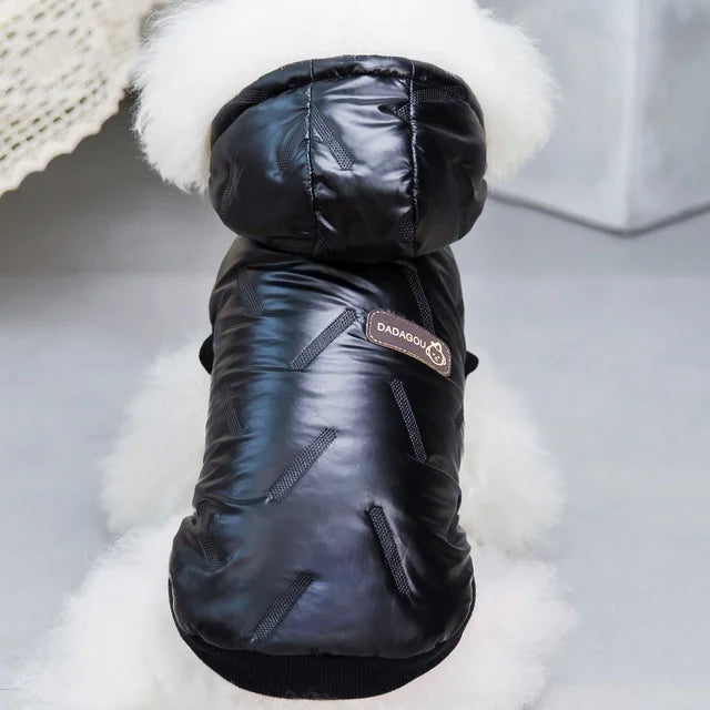 Dog winter coat, thick and warm material, for small and medium-sized dogs