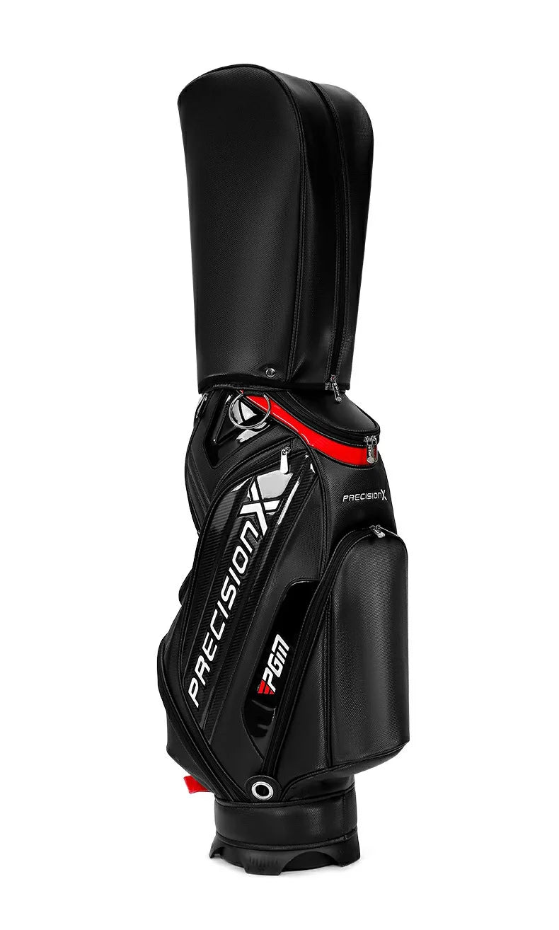 PGM QB034 golf bag, premium, leather bag, for 14 clubs
