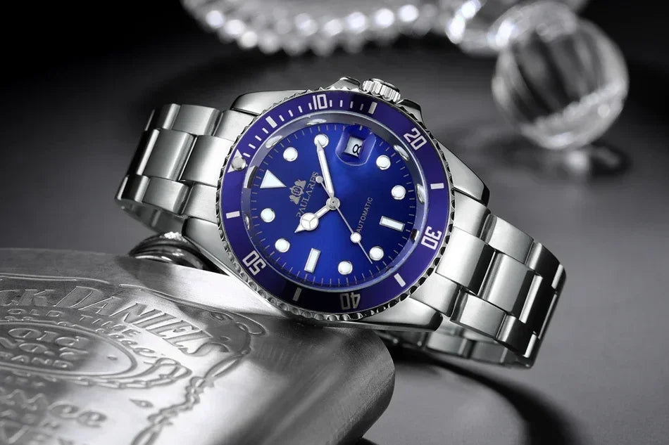 Men's automatic watch, mechanical movement, Swiss