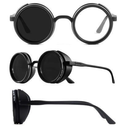 ND1-9 Adjustable sunglasses, handmade quality, manual dimming mechanism