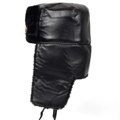 Men's Russian ushanka bomber hat