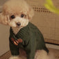 Dog warm knitted winter coat, cardigan style, all sizes
