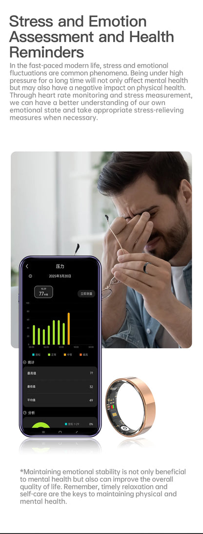 SIMSONLAB 2025 smart ring, a revolutionary health tracker