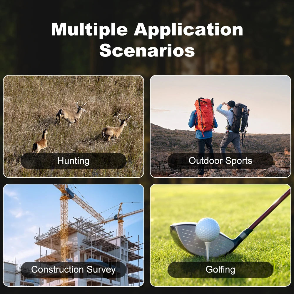 Golf laser -etäisyysmittari 600M/1000Y